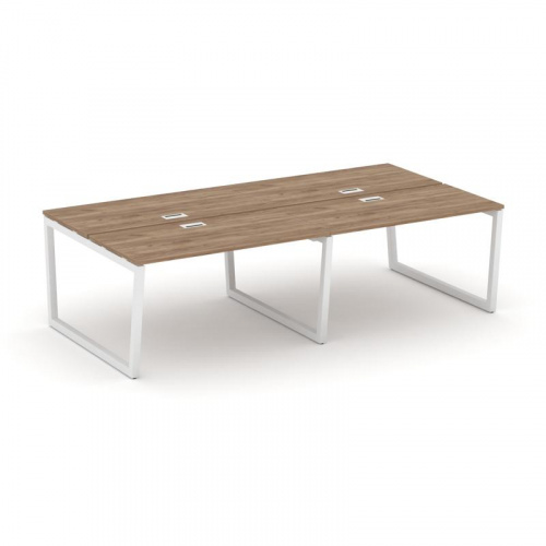 Style Project Рабочая станция 2-х сторон. SN-5T2.DRS-043 Акация Лорка/Металл Антрацит/Заглушка Пласт фото 11