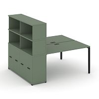 Бенч-система с опорным распашным шкафом Concept CN.DRS-229