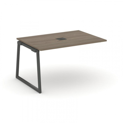 Style Project Проходной наб. элем. перег. стола SN-4T1.NSPRG-001 Акация Лорка/Металл Антрацит/Заглуш фото 25