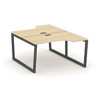 Style Project Рабочая станция эргоном. SN-5T2.DRPA-002 Акация Лорка/Металл Антрацит/Заглушка Пластик