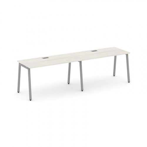 Style Project Рабочая станция 1 сторон. SN-4A.ORS-024 Белый/Металл Антрацит 3160*800*750 фото 9