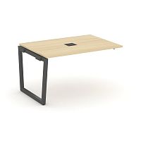 Style Project Проходной наб. элем. перег. стола SN-5T2.NSPRG-001 Акация Лорка/Металл Антрацит/Заглуш