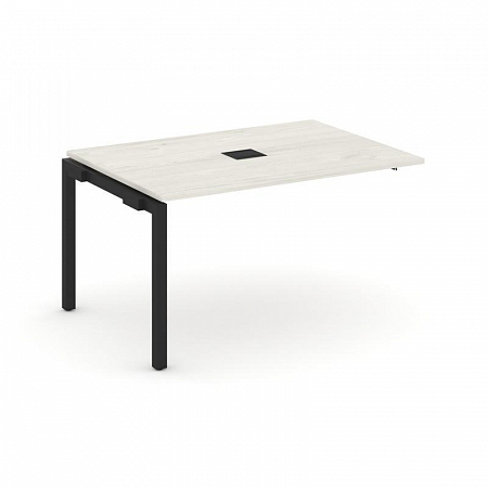 Style Project Проходной наб. элем. перег. стола SN-5P.NSPRG-001 Дуб Наварра/Металл Черный 980*980*75