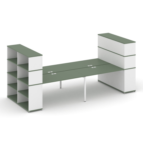 Бенч-система с опорными стеллажами Concept CN.DRS-259