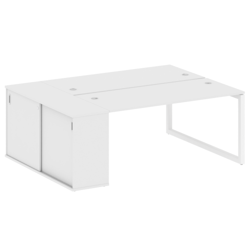 Бенч-система с шкафом-купе на О-обр. м/к Metal System Quattro 50БО.РС-СШК-1.4 фото 6