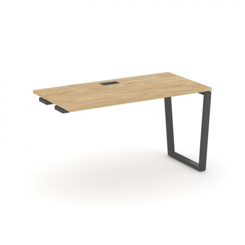 Style Project Стол-приставка к опор. элем. SN-6T2.OPRS-024 Акация Лорка/Металл Антрацит/Заглушка Пла фото 22