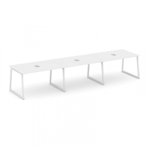 Style Project Стол переговорный SN-4T1.SPRG-023 Акация Лорка/Металл Антрацит/Заглушка Металл Антраци фото 17