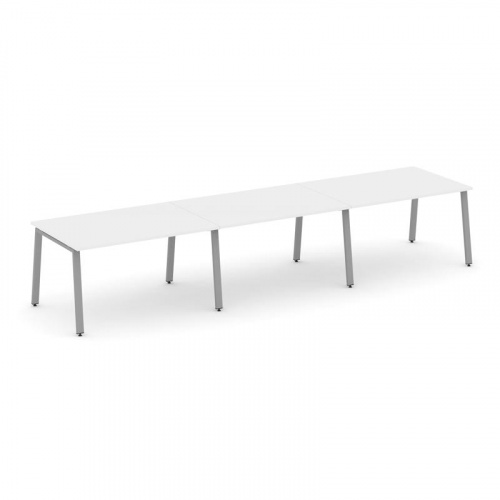 Style Project Стол переговорный SN-6A.SPRG-022.3 Белый/Металл Антрацит 3540*980*750 фото 14