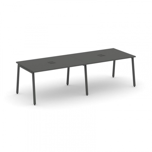 Style Project Стол переговорный SN-4A.SPRG-011 Дуб Табак/Металл Белый 1960*980*750 фото 16