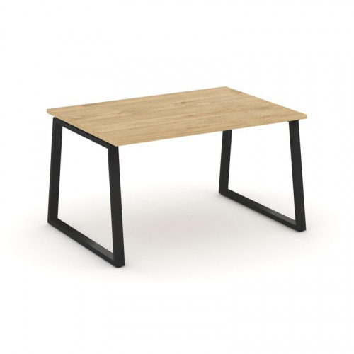 Style Project Стол переговорный SN-6T1.SPRG-001.3 Акация Лорка/Металл Антрацит 980*980*750 фото 2