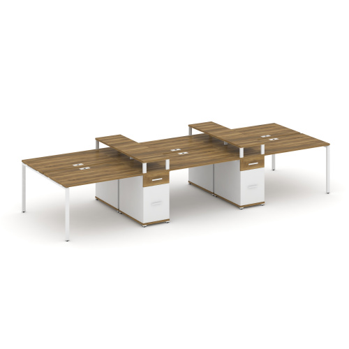 Бенч-система на 6 мест с 2 опорными тумбами Concept CN.DRS-470 фото 8