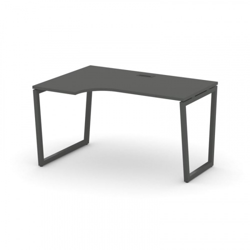 Style Project Стол рабочий эргоном. SN-4T2.SPA-021(L) Акация Лорка/Металл Антрацит/Заглушка Пластик фото 27