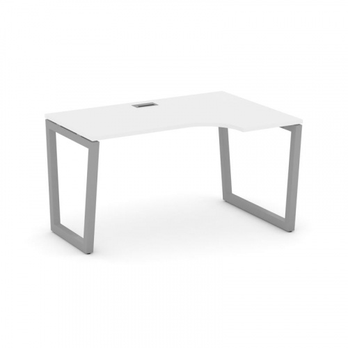 Style Project Стол рабочий эргоном. SN-5T2.SPA-002(R) Акация Лорка/Металл Антрацит/Заглушка Пластик фото 16