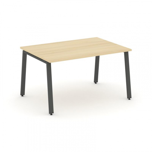 Style Project Стол переговорный SN-6A.SPRG-004.3 Дуб Наварра/Металл Белый 1580*980*750 фото 21