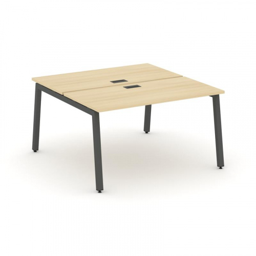 Style Project Рабочая станция 2-х сторон. SN-5A.DRS-013 Белый/Металл Антрацит 1380*1432*750 фото 20