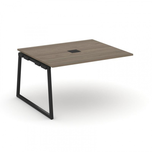 Style Project Проходной наб. элем. перег. стола SN-4T1.NSPRG-033 Акация Лорка/Металл Антрацит/Заглуш фото 4