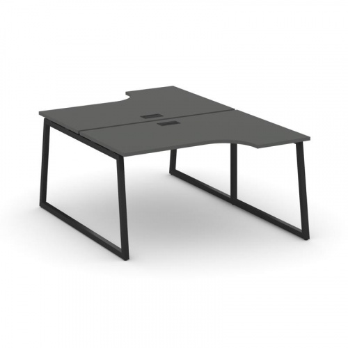 Style Project Рабочая станция эргоном. SN-4T1.DRPA-012 Акация Лорка/Металл Антрацит/Заглушка Пластик фото 7