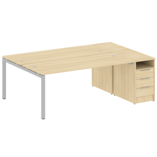 Бенч-система с тумбой на П-обр. м/к Metal System Quattro 50БП.РС-СТП-2.5 фото 11