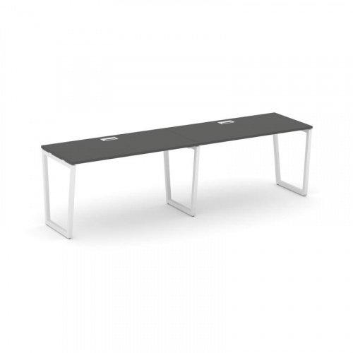 Style Project Рабочая станция 1 сторон. SN-4T2.ORS-012 Акация Лорка/Металл Антрацит/Заглушка Пластик фото 18