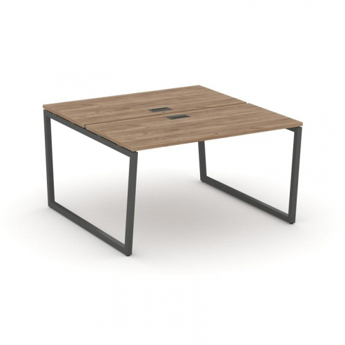 Style Project Рабочая станция 2-х сторон. SN-4T2.DRS-012 Акация Лорка/Металл Антрацит/Заглушка Пласт фото 23