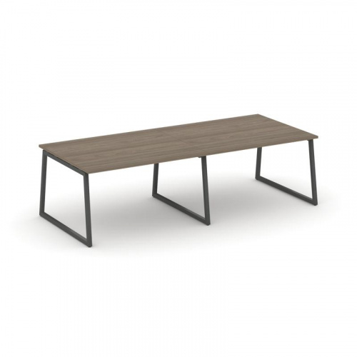 Style Project Стол переговорный SN-4T1.SPRG-044.3 Акация Лорка/Металл Антрацит 3160*1180*750 фото 25