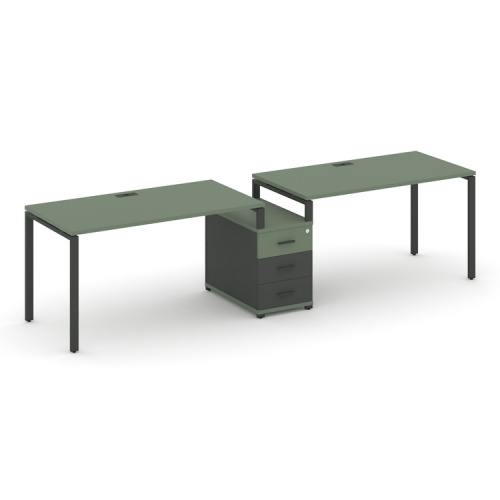 Бенч-система на 2 места с 1 опорной тумбой Concept CN.ORS-303 фото 4