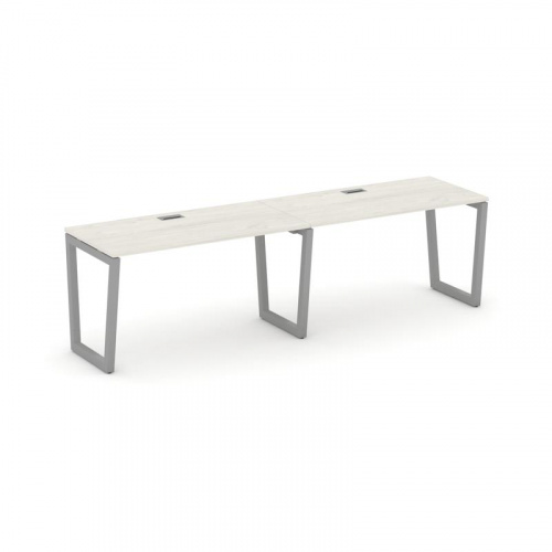 Style Project Рабочая станция 1 сторон. SN-5T2.ORS-004 Акация Лорка/Металл Антрацит/Заглушка Пластик фото 12