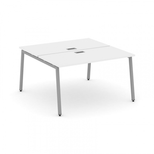 Style Project Рабочая станция 2-х сторон. SN-4A.DRS-011 Белый/Металл Антрацит 980*1432*750