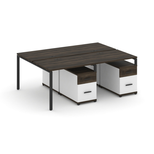 Бенч-система на 4 места с 2 опорными тумбами Concept CN.DRS-321 фото 9