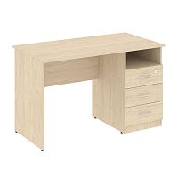 Nova S Стол письменный с тумбой правый В.СПТ-2 (R) Бук Артизан 1200*650*750