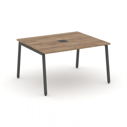 Style Project Стол переговорный SN-4A.SPRG-034 Дуб Наварра/Металл Антрацит 1580*1180*750 фото 24