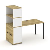 Стол офисный с опорным распашным шкафом Concept CN.SP-230