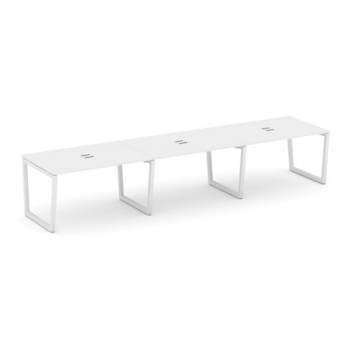 Style Project Стол переговорный SN-5T2.SPRG-023 Акация Лорка/Металл Антрацит/Заглушка Металл Антраци фото 17