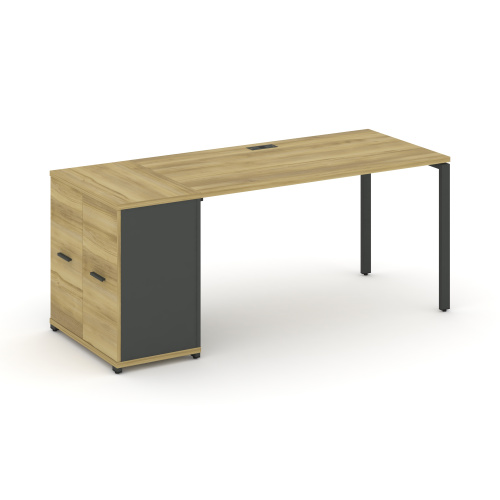 Стол офисный с опорным распашным шкафом Concept CN.SP-218 фото 4