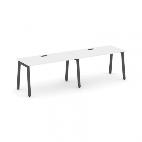 Style Project Рабочая станция 1 сторон. SN-5A.ORS-002 Дуб Табак/Металл Белый 2360*600*750 фото 24