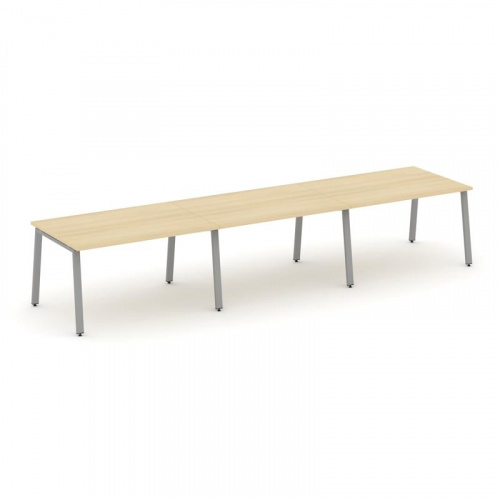 Style Project Стол переговорный SN-6A.SPRG-022.3 Белый/Металл Антрацит 3540*980*750 фото 7