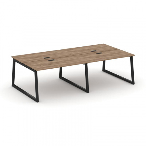 Style Project Рабочая станция 2-х сторон. SN-5T1.DRS-044 Акация Лорка/Металл Антрацит/Заглушка Пласт фото 5