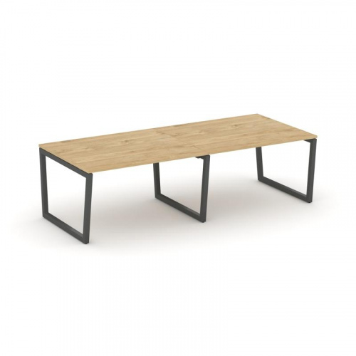 Style Project Стол переговорный SN-5T2.SPRG-044.3 Акация Лорка/Металл Антрацит 3160*1180*750 фото 22