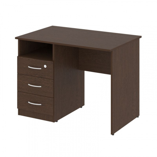 Nova S Стол письменный с тумбой левый В.СПТ-1 (L) Бук Артизан 1000*650*750