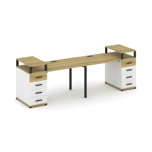 Бенч-система на 2 места с 2 опорными тумбами Concept CN.ORS-425 фото 6