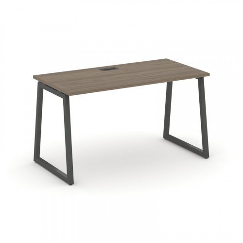 Style Project Стол письменный SN-4T1.SP-025 Акация Лорка/Металл Антрацит/Заглушка Пластик Черный 178 фото 12