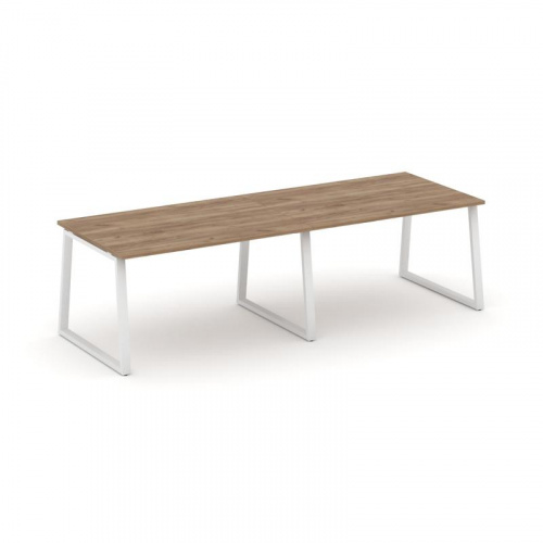 Style Project Стол переговорный SN-6T1.SPRG-014.3 Акация Лорка/Металл Антрацит 3160*980*750 фото 12