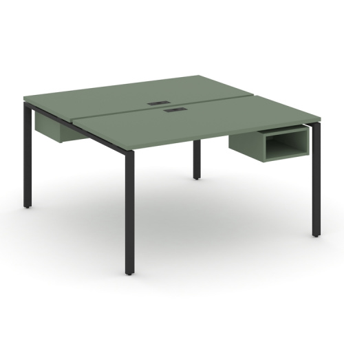 Бенч-система на 2 места с подвесными тумбами Concept CN.DRS-103