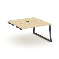 Style Project Стол-приставка к опор. элем. SN-5T1.DPRS-001 Акация Лорка/Металл Антрацит/Заглушка Пла