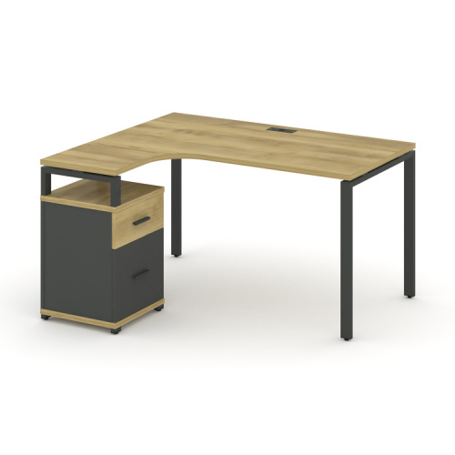 Стол эргономичный с опорной тумбой Concept CN.SA-306(L)