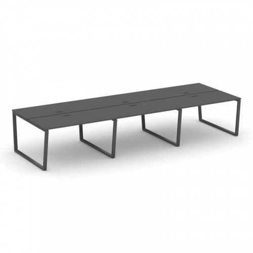 Style Project Рабочая станция 2-х сторон. SN-6T2.DRS-062 Акация Лорка/Металл Антрацит/Заглушка Пласт фото 27