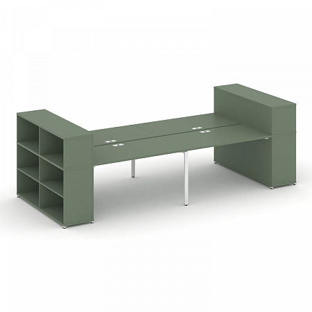 Бенч-система с опорными стеллажами Concept CN.DRS-256