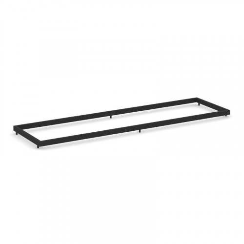 Style Project Рамка для опорного шкафа L=1232мм SN.RT-TO.121 Металл Черный 1227*395*48 фото 4