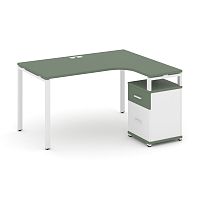 Стол эргономичный с опорной тумбой Concept CN.SA-306(R)