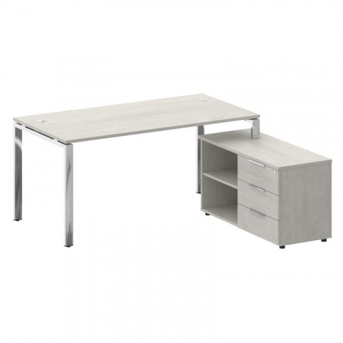 Стол руководителя с тумбой Metal System Direct БГ.СРТ-4.8 (R) фото 5